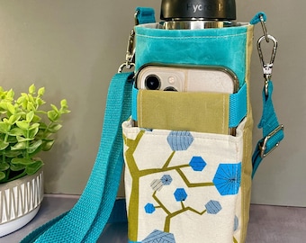 Water Bottle Bag, Bonsai Tree