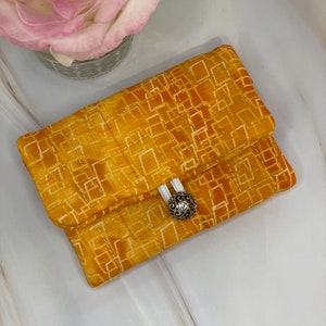 ¡LIQUIDACIÓN! Mini billetera para joyas - Ventanas amarillas