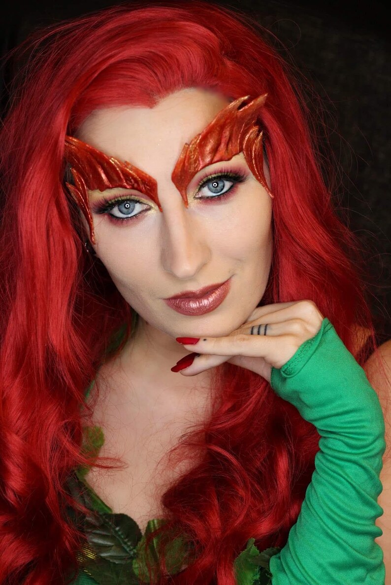 Poison Ivy Latex Eyebrows Prosthetics Etsy