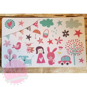Planner Stickers- Little Girl Decor