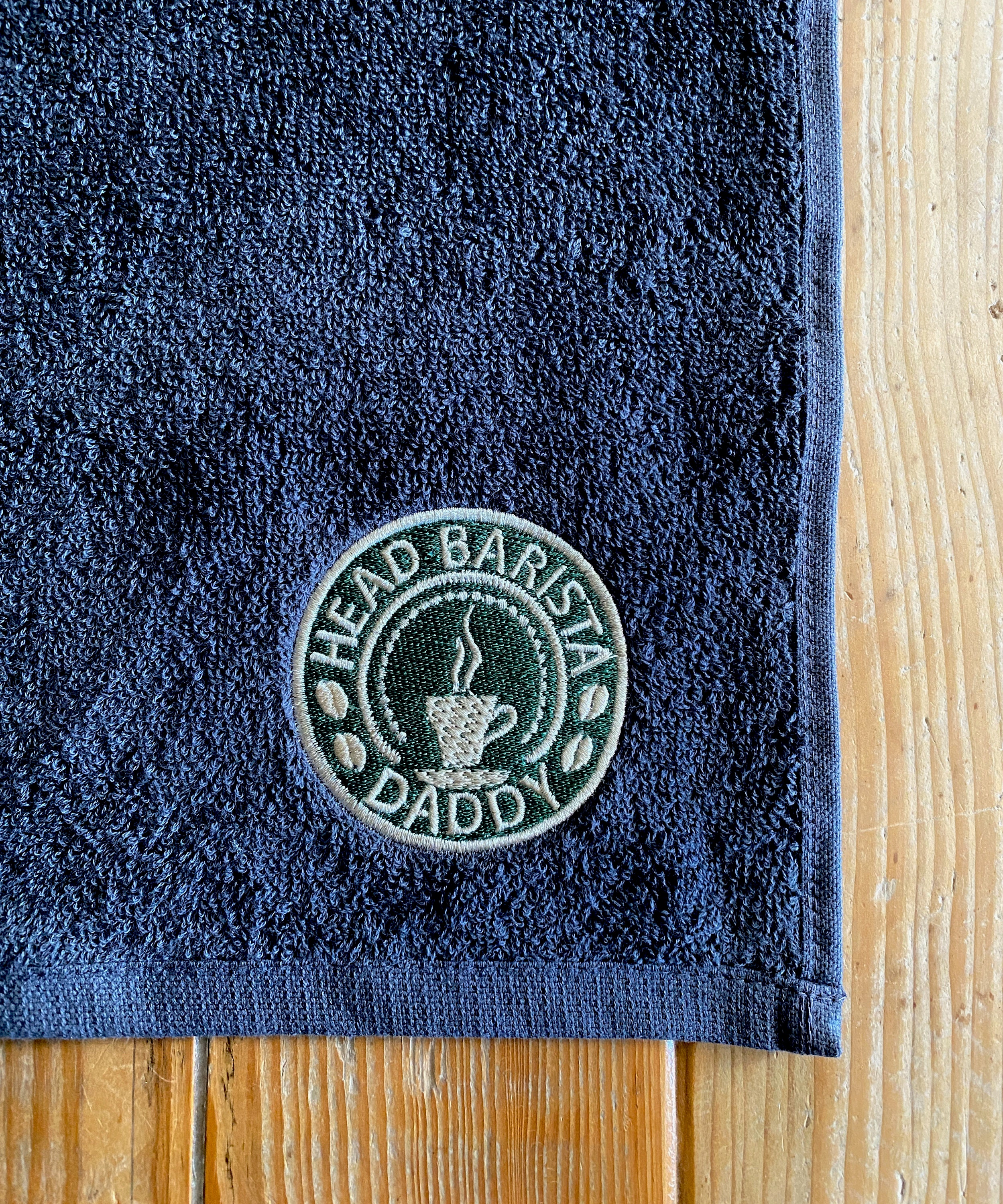 Top Barista Personalised Coffee Bar Towel 