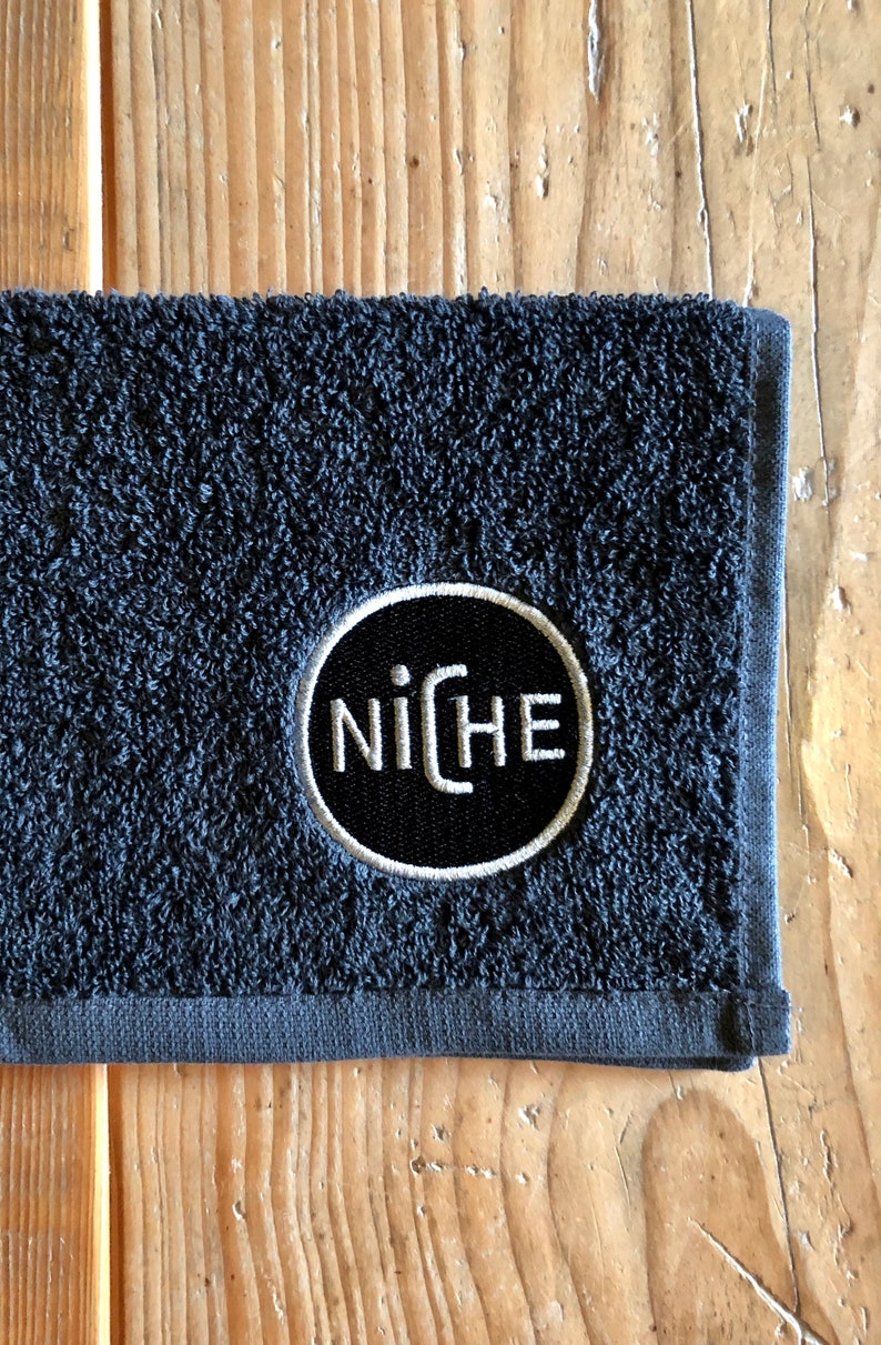 Niche Embroidered Coffee Bar Towels 