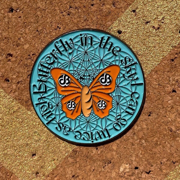 Daily Bread Pin “Butterfly In The Sky”