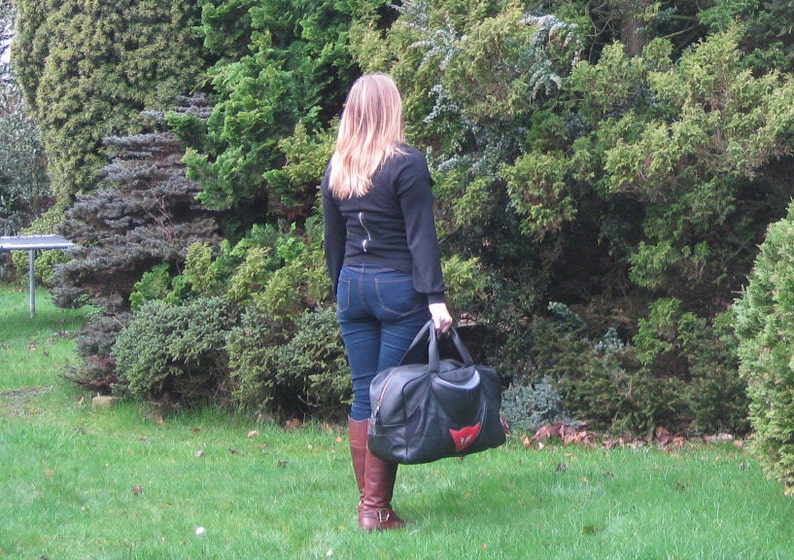 Dainese BagLeather Bagleather overnight bag Leather image 3