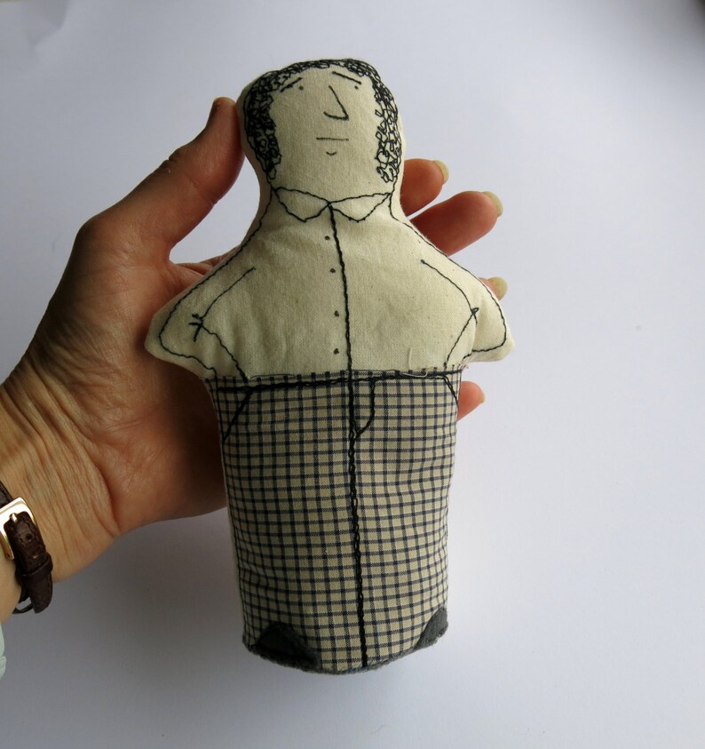 man doll geekery doll fathers day gift uk seller image 2