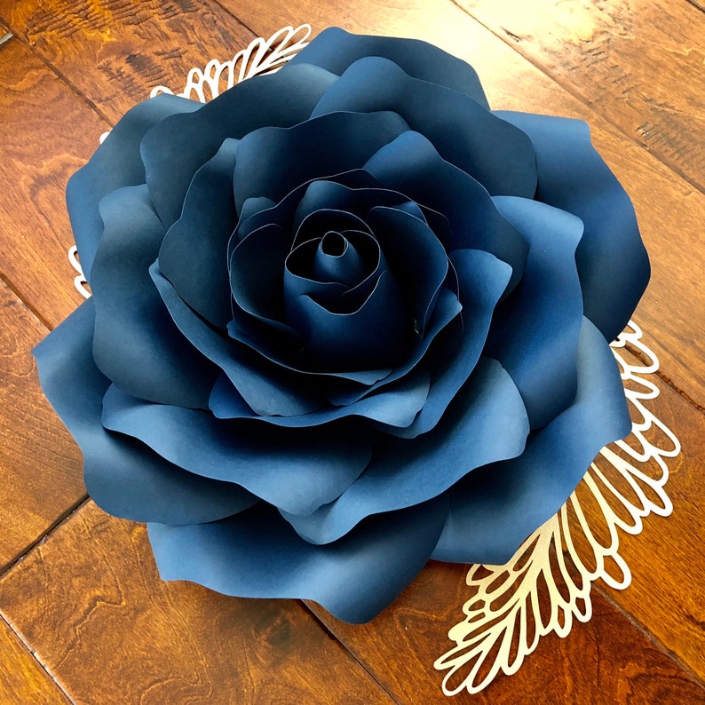 Download Instant Download Rose 3 SVG Large Paper Flower Rose Petal ...