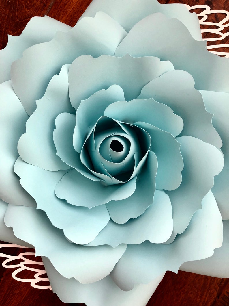 Instant Download Rose 4 SVG Large Paper Flower Rose Petal ...