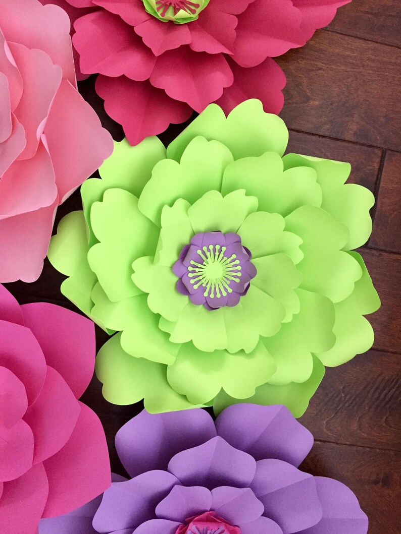 Download Instant Download SVG Paper Flower Petal Template for Petal ...