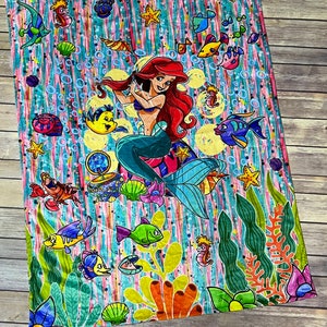 Baby/Toddler Blanket - Inspired by Disney’s Little Mermaid