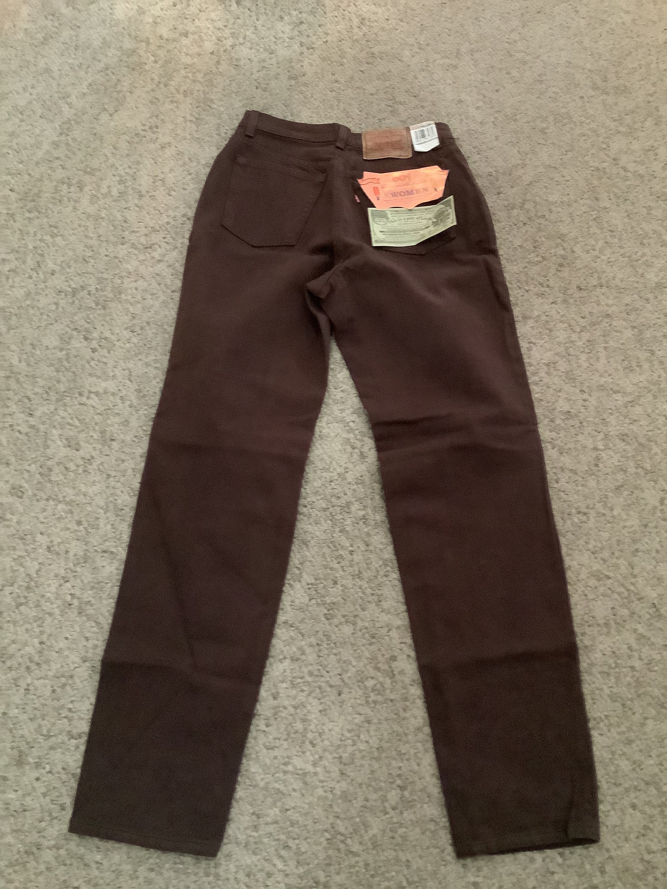 Vintage 90s Levis 17501 Brown High Waisted Rare Denim Jeans - Etsy UK