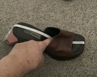 HOT Madden Brown Steve Madden Retro Sandals Madden Brown