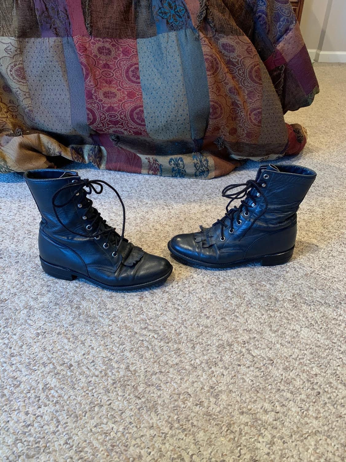 Vintage Laredo Lace Up Roper Boots 6.5 (W) – The Bowery Vault