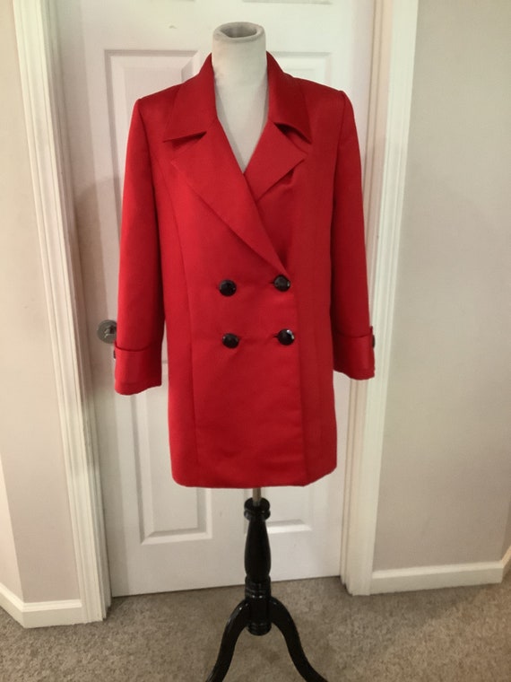 90s double breasted overcoat - Gem