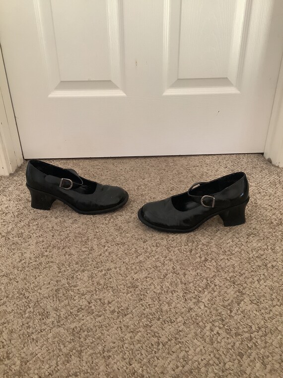 Vintage 90s Unlisted Black Mary Jane 