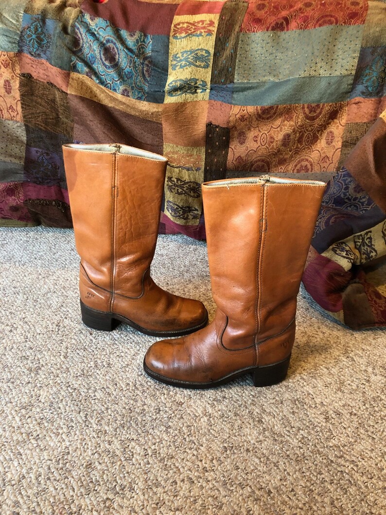 vintage frye campus boots