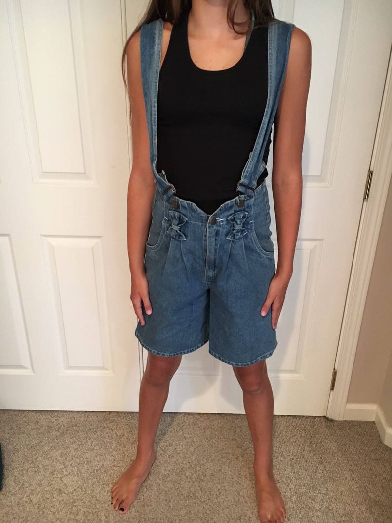 short jean romper