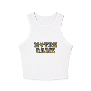 売れ筋商品|||ファナティクス カットソー トップス レディース Women's White Notre Dame Fighting Irish Activate Slub Tank Top White Women's Fanatics White Notre Dame Fighting Irish Activate