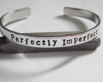 Perfectly Imperfect, Aluminum Bracelet