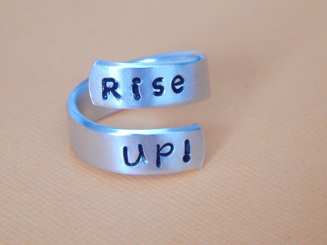 Rise Up Ring Alexander Hamilton Inspired Wrap Ring Etsy Canada