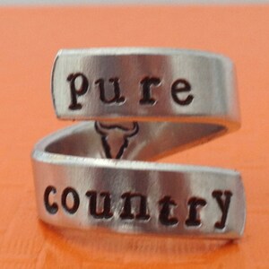 Pure Country Wrap Ring - Etsy
