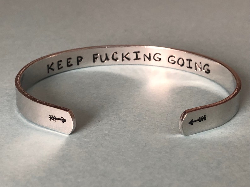 Mature Jewelry, Keep Fucking Going Bracelet, image 7