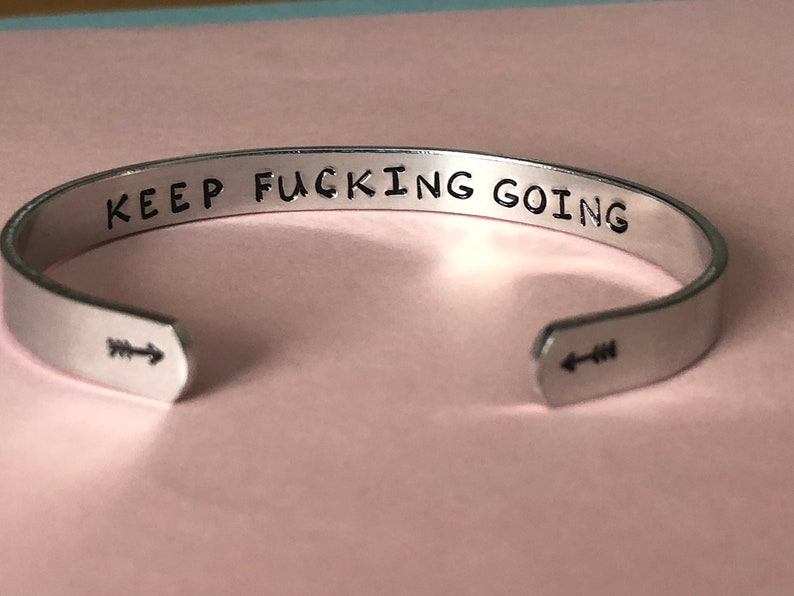 Mature Jewelry, Keep Fucking Going Bracelet, image 3