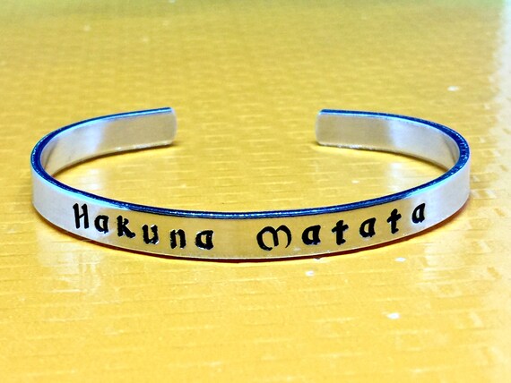 hakuna matata bracelet