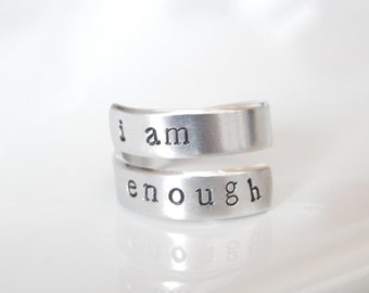 I Am Enough, Wrap Ring