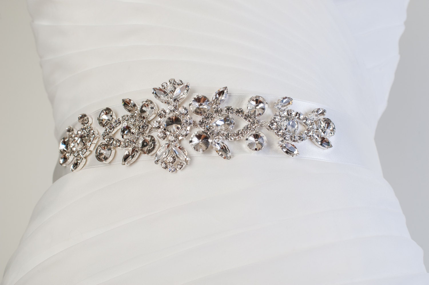 Jewelled Rhinestone Belt Rhinestone Bridal Belt Rhinestone Etsy