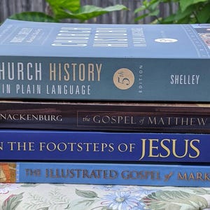 Devotional, Bible Study books, Jesus,Mark, Church History, Mathew, New Testament studies, inspiration and respite