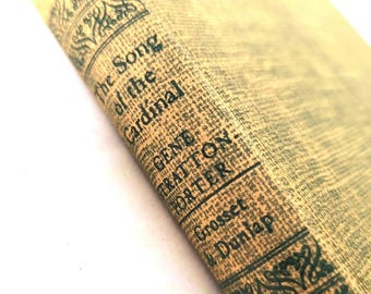 The Song of the Cardinal. Gene Stratton Porter. 1915. Good condition.