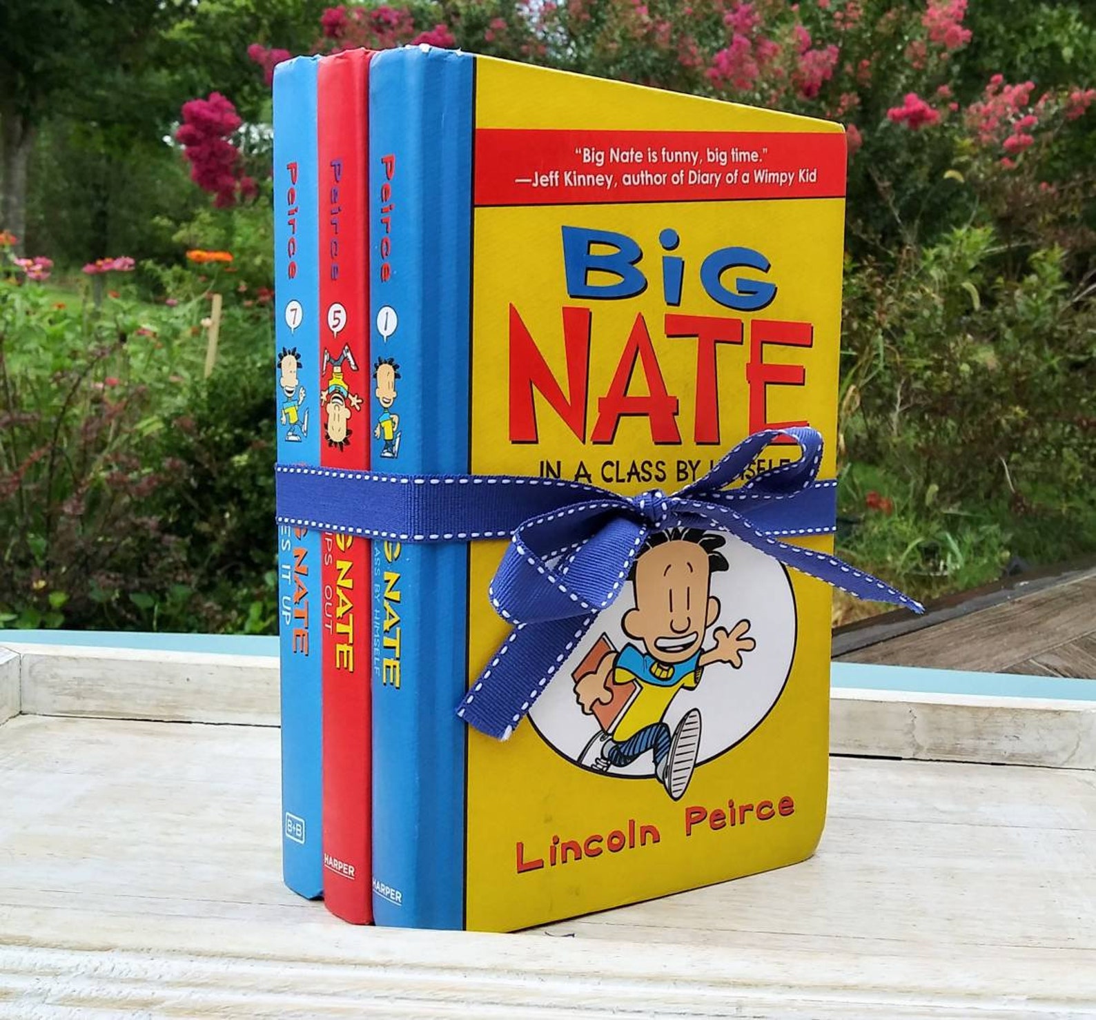 Big Nate Books 3 Books In This Collection Lincoln Pierce Etsy