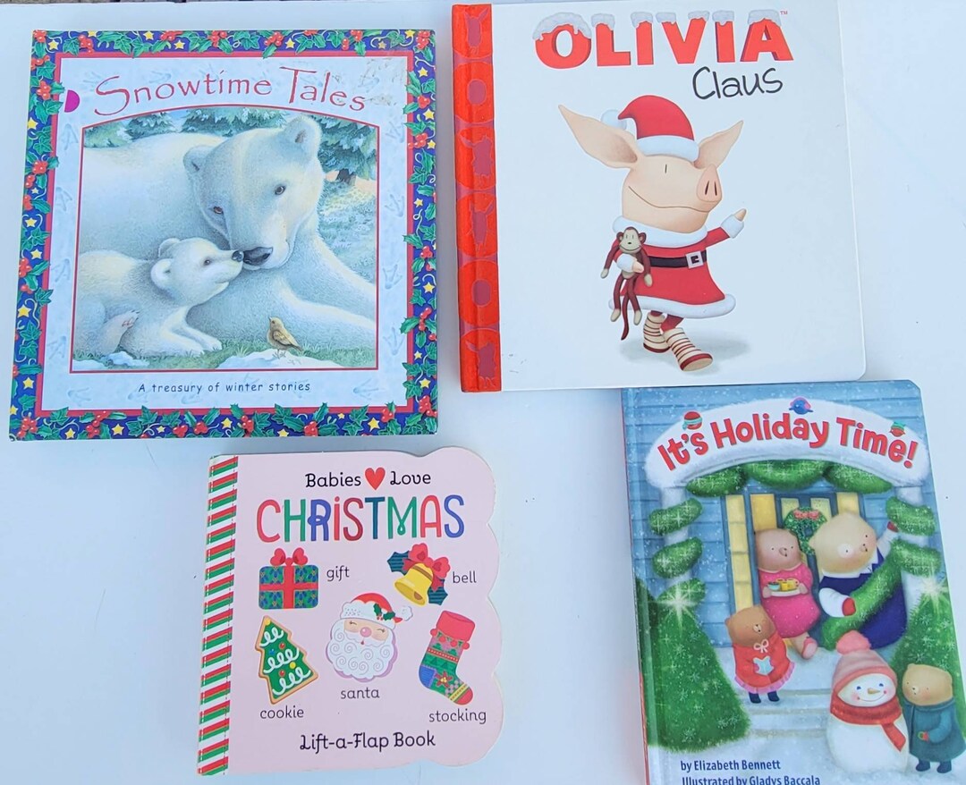 Christmas Board Books. Christmas Board Books for Baby. 4 Books in This