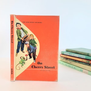 On Cherry Street.  Basic Readers. Summer practice reading. School display. Homeschooling. Practice reading.