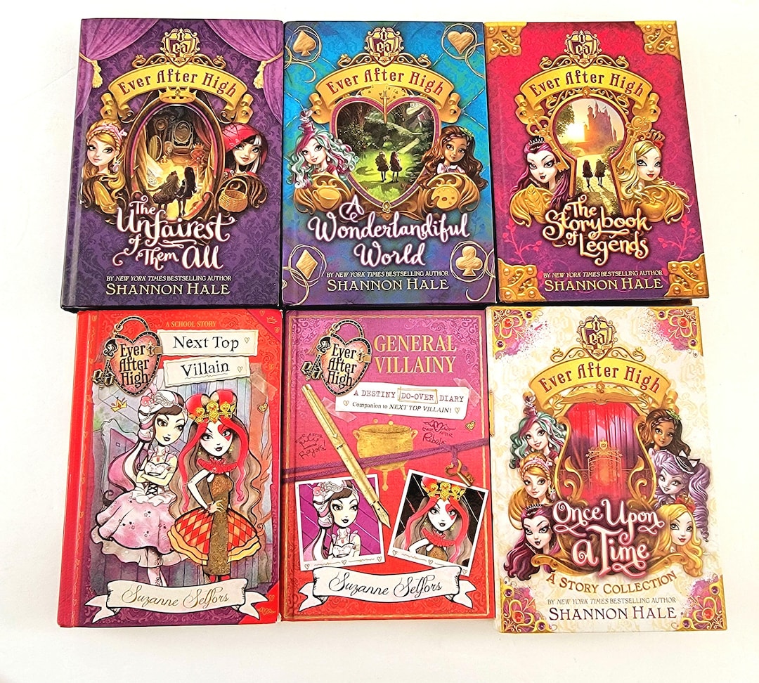 Ever After High Book Collection: Shannon Hale, Suzanne Selfors Novels ...