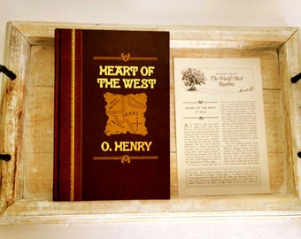 O. Henry. Heart of the West. Worlds Best Reading.  Book with pamphlet. 1993. Readers Digest.