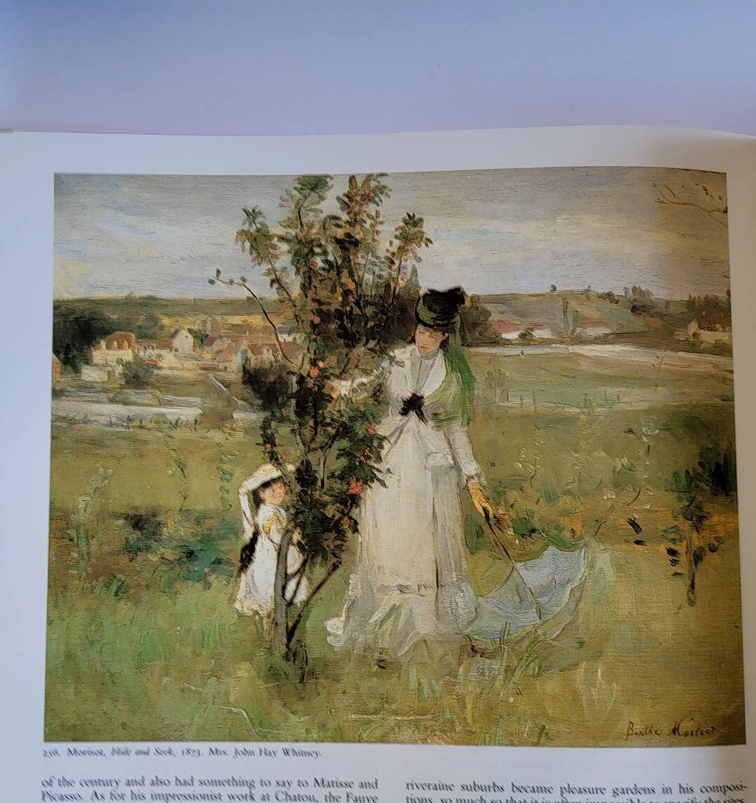 Red Coffee Table Book. Impressionism. Robert Herbert.art Etsy