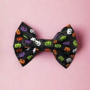 Fall Halloween Dog Bow Tie | Puppy Bowtie