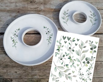 Rub-On Sticker - Eucalyptus Leaves - Tante Henni Rub-Ons - versatile 047