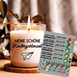 Rub-On Sticker - Meine schoene Kindergartenzeit - Tante Henni Rub-Ons - vielfältig nutzbar 300