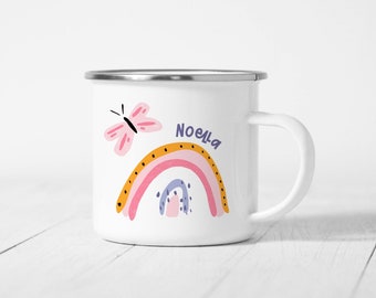 Enamel Mug - Easter Surprise - Rainbow - 341