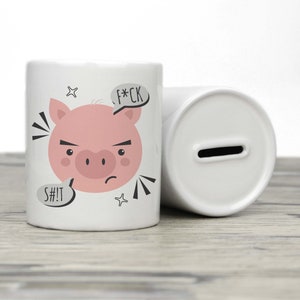 Ceramic Money Box - Schimpf Pig - Spar380