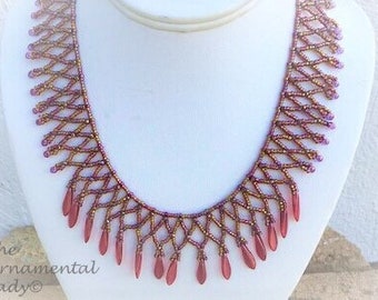Marquess Beaded Necklace Pattern Tutorial