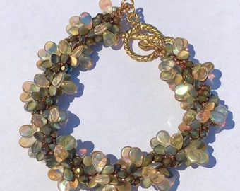 Zelfstudie kralenarmbandpatroon - Twirling Vines