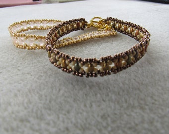 Beaded Bracelet Tutorial Pattern - Lucy Bracelet