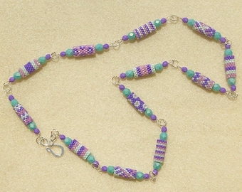 Tutorial per collana di perline - Tubi di peyote