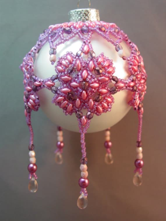 beading patterns for christmas ornament covers