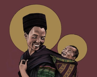 Hmong Mother Mary - Universal Mother Project