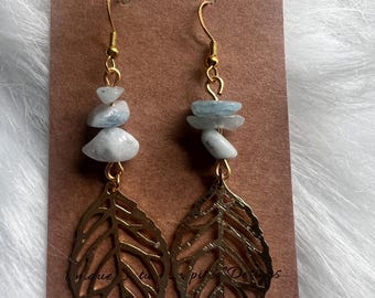 Leaf Beaded Earring