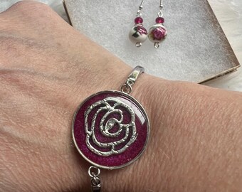Rose Bracelet Set